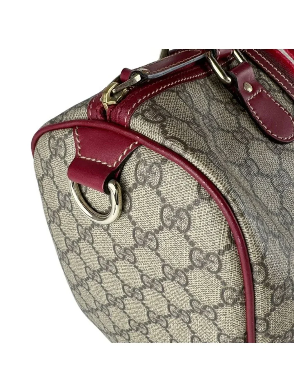 Gucci Boston Bag Travel Bags Red - Picture 6 of 10